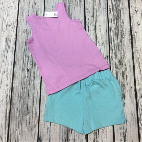Gap Girls 2T 3T 4T Flamingo Shirt & Shorts Outfit - Picture 4 of 5